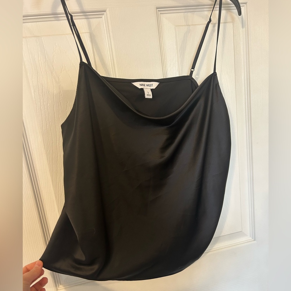 Nine West Black Satin Camisole